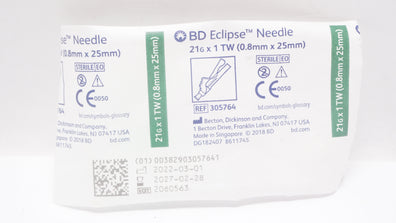 BD 305764 Eclipse Ndle 21G x 1TW